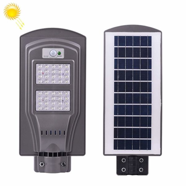 40W IP65 Waterproof Radar Sensor + Light Control Solar Power Street Light