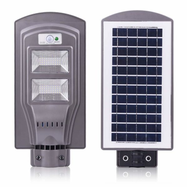 40W IP65 Waterproof Radar Sensor + Light Control Solar Power Street Light