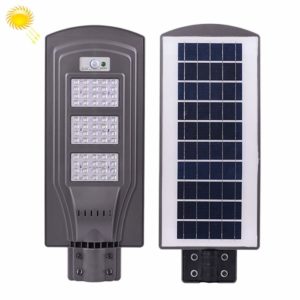 60W IP65 Waterproof Radar Sensor + Light Control Solar Power Street Light