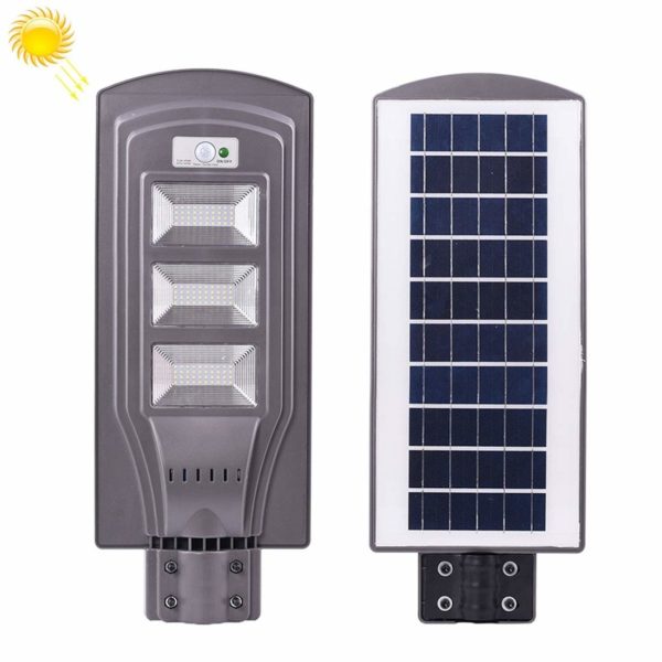 60W IP65 Waterproof Radar Sensor + Light Control Solar Power Street Light